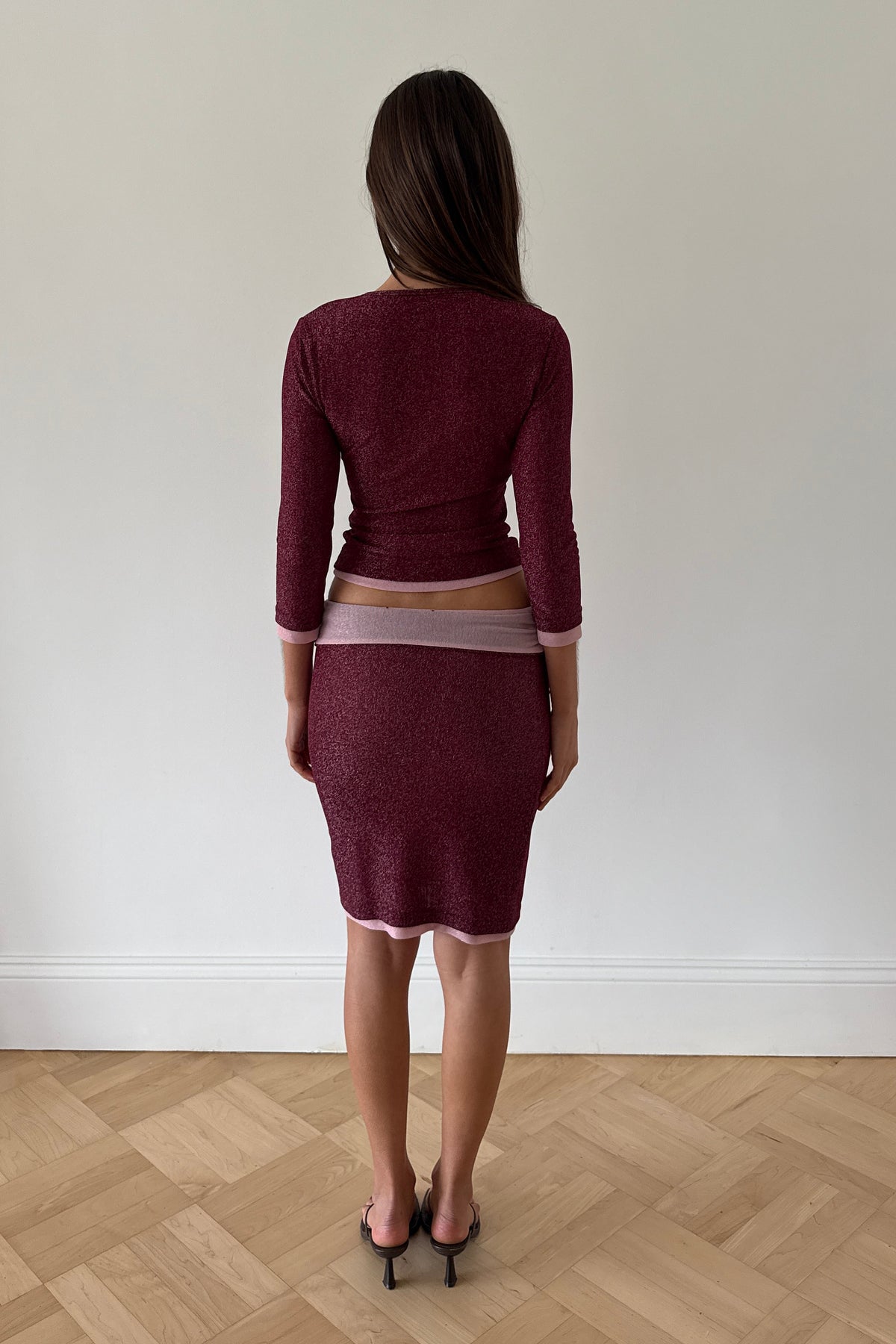 Kate Reversible Midi Skirt
