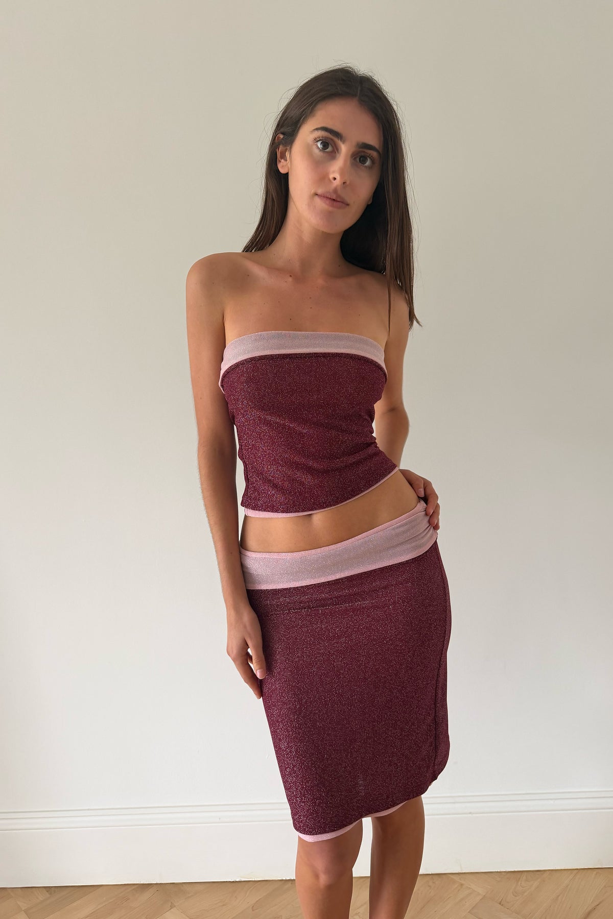 Kate Reversible Midi Skirt