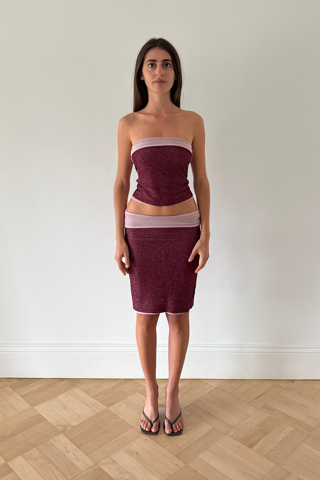Kate Reversible Midi Skirt
