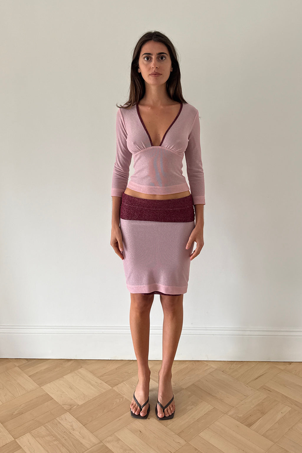 Kate Reversible Midi Skirt