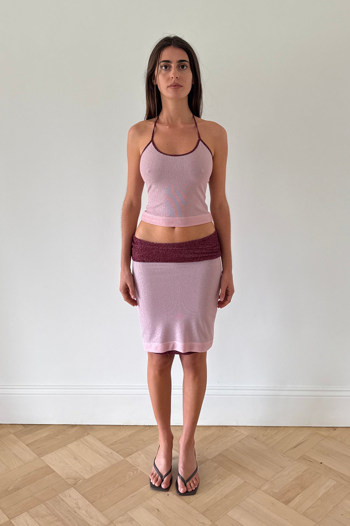 Kate Reversible Midi Skirt