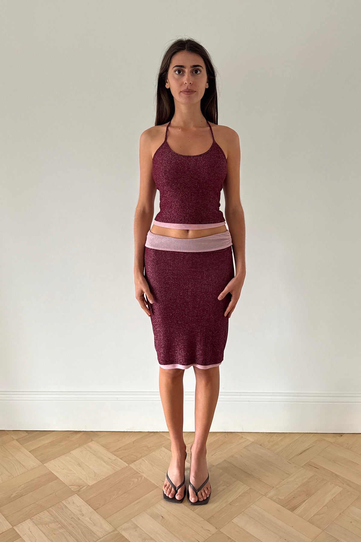 Kate Reversible Midi Skirt