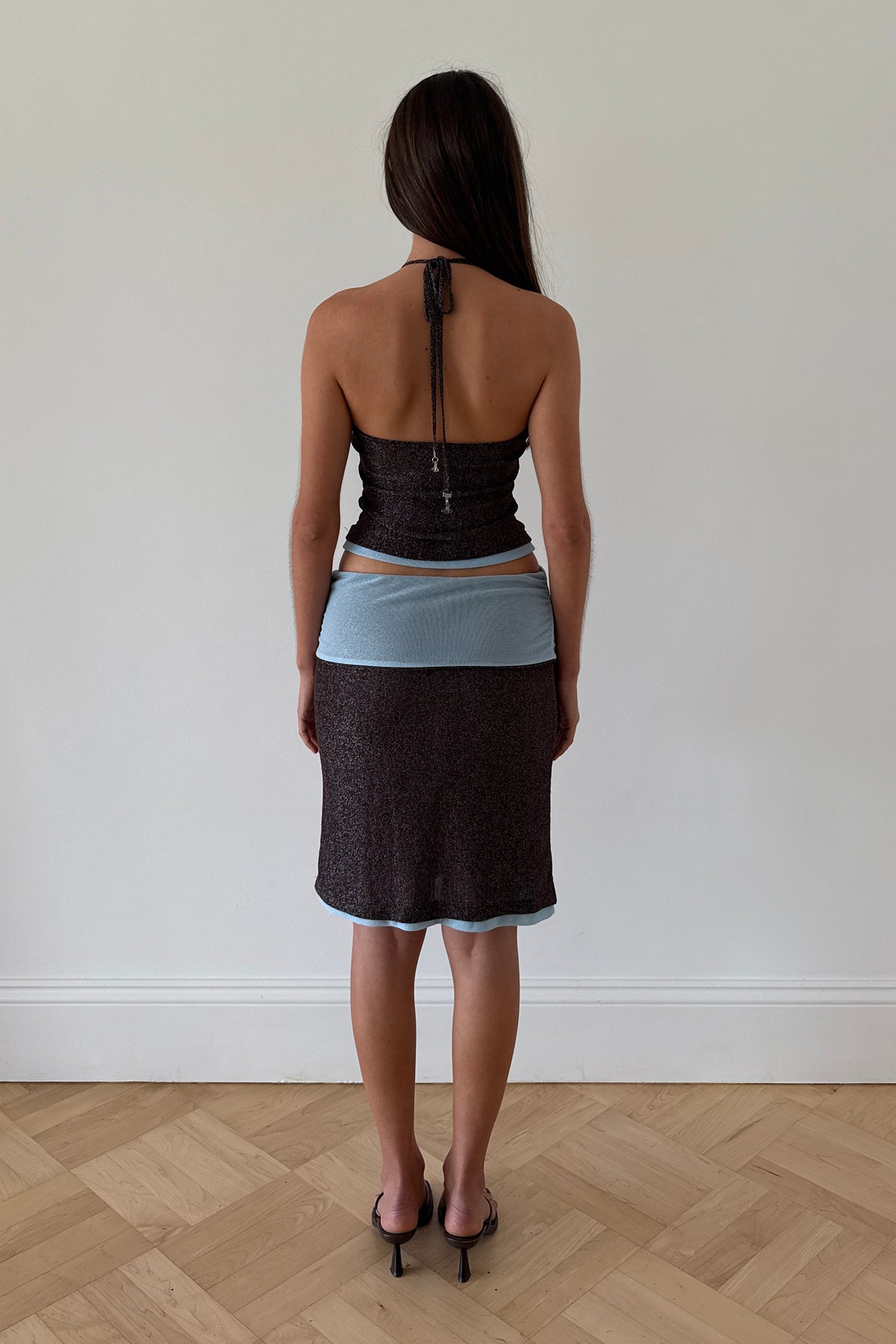 Kate Reversible Midi Skirt