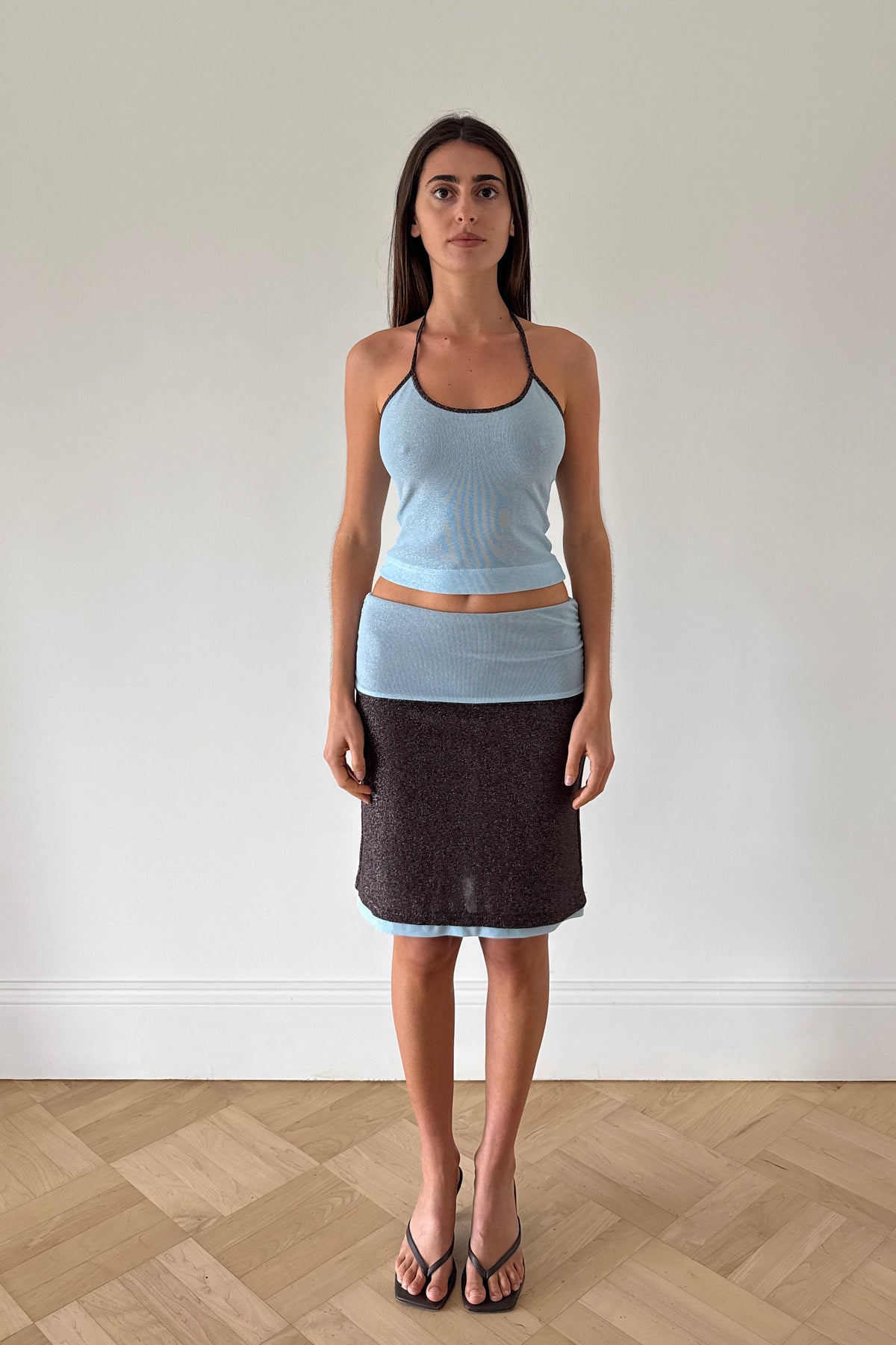 Kate Reversible Midi Skirt
