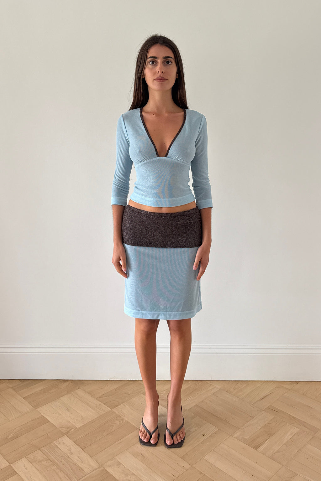 Kate Reversible Midi Skirt