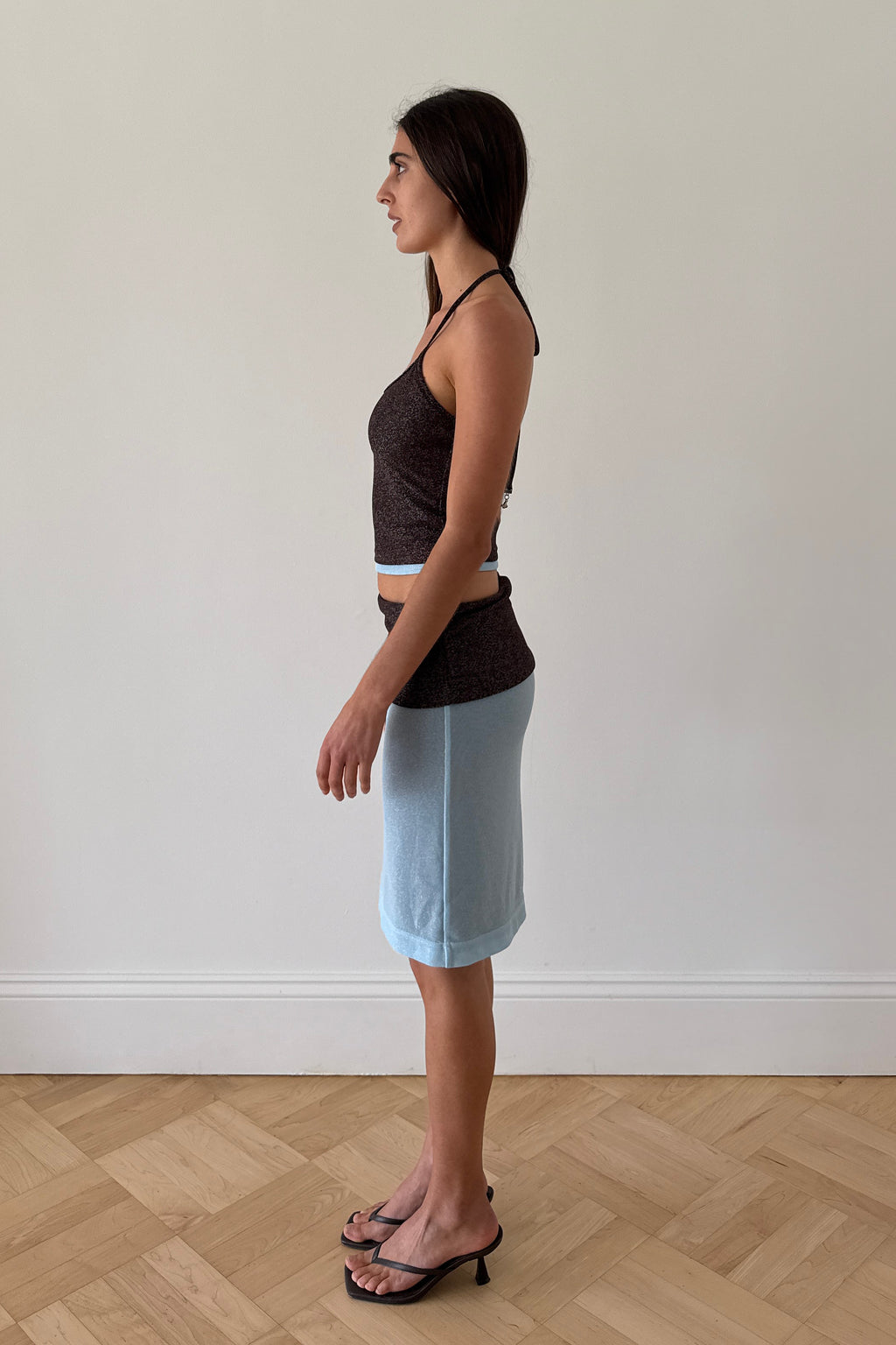Kate Reversible Midi Skirt