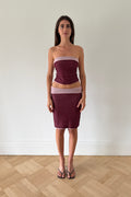 Kate Reversible Strapless Top